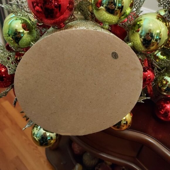 (2) Vintage Cracker Barrel "Season of Peace" Decorative Christmas Trees NWT - Picture 5 of 5